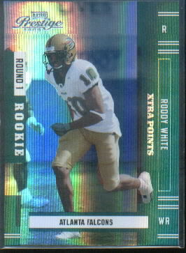 2005 Playoff Prestige Xtra Points Green #206 Roddy White