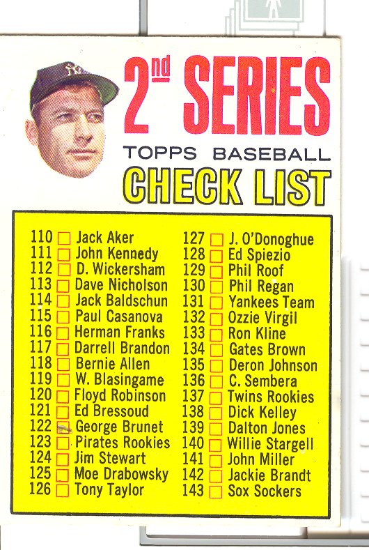 1967 Topps #103A Mickey Mantle CL2 DP 170 is D.McAuliffe