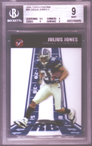 2004 Topps Pristine #96 Julius Jones C RC ROOKIE BGS-9.0 MINT Dallas Cowboys