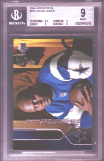2004 Upper Deck #223 Julius Jones RC ROOKIE BGS-9.0 MINT Dallas Cowboys