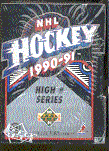 1990-91 UPPER DECK HOCKEY HI# TRADED/ROOKIE SET 