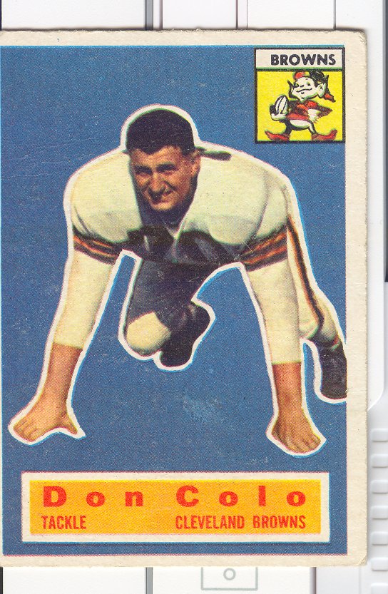 1956 Topps #57 Don Colo