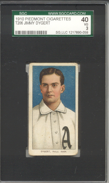 1909-11 T206 #157 Jimmy Dygert
