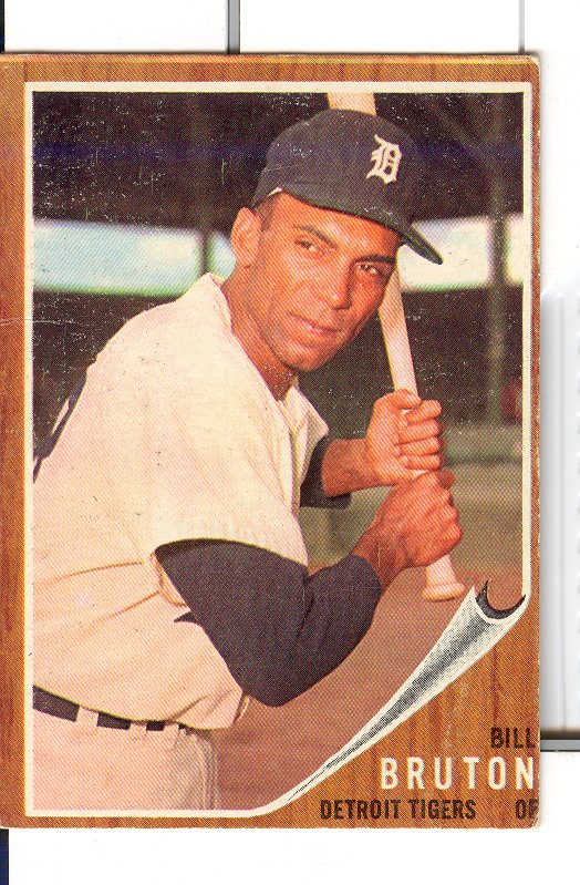 1962 Topps #335 Bill Bruton