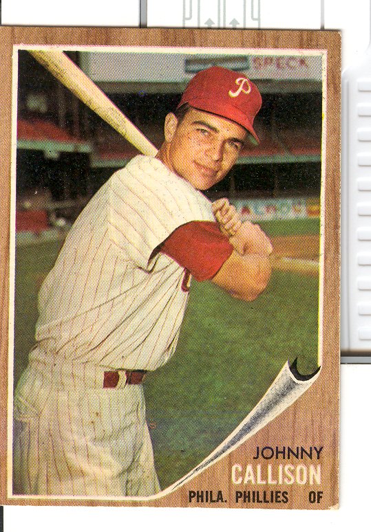 1962 Topps #17 Johnny Callison