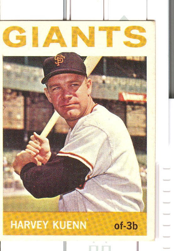 1964 Topps #242 Harvey Kuenn