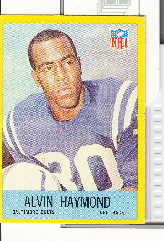 1967 Philadelphia #17 Alvin Haymond RC