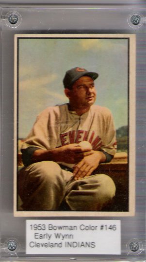 1953 Bowman Color #146 Early Wynn