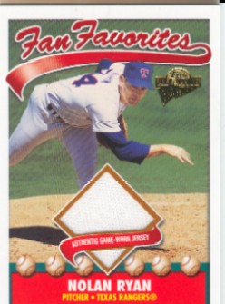 2004 Topps All-Time Fan Favorites Relics #NR Nolan Ryan Jsy