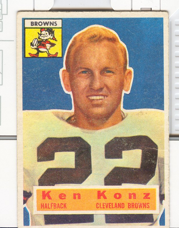 1956 Topps #33 Kenny Konz