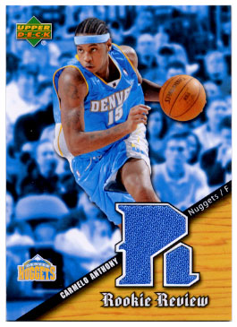 2004-05 Upper Deck Rookie Review #CA Carmelo Anthony SP