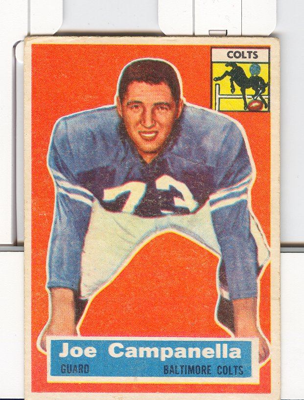 1956 Topps #24 Joe Campanella