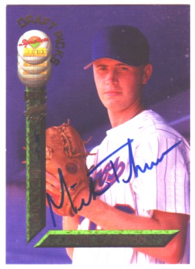 1994 Signature Rookies Draft Picks Signatures #29 Mike Thurman