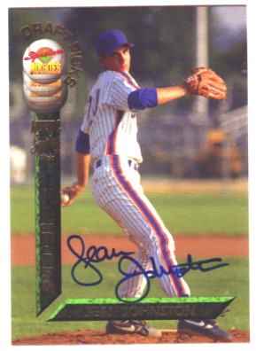 1994 Signature Rookies Draft Picks Signatures #33 Sean Johnston
