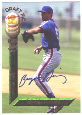 1994 Signature Rookies Draft Picks Signatures #54 Bryon Gainey