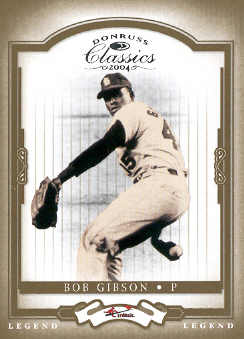 2004 Donruss Classics #157 Bob Gibson LGD