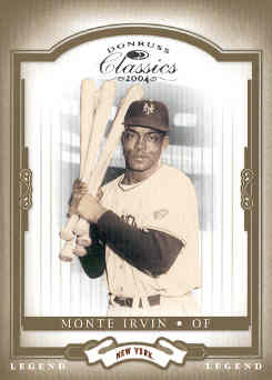 2004 Donruss Classics #166 Monte Irvin LGD
