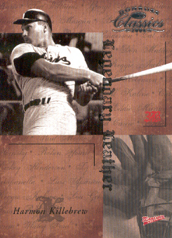 2004 Donruss Classics Legendary Leather #24 Harmon Killebrew