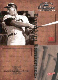 2004 Donruss Classics Legendary Lumberjacks #24 Harmon Killebrew