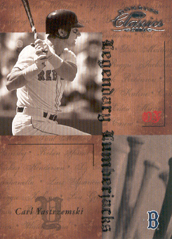 2004 Donruss Classics Legendary Lumberjacks #27 Carl Yastrzemski