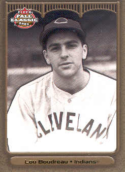 2003 Fleer Fall Classics Championship Gold #19 Lou Boudreau
