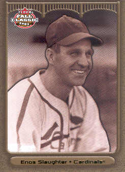 2003 Fleer Fall Classics Championship Gold #21 Enos Slaughter