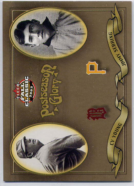 2003 Fleer Fall Classics Postseason Glory #5 C.Young/J.Sebring