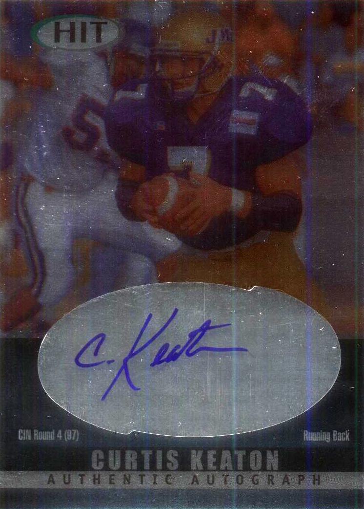 2000 SAGE HIT Autographs Diamond #27 Curtis Keaton