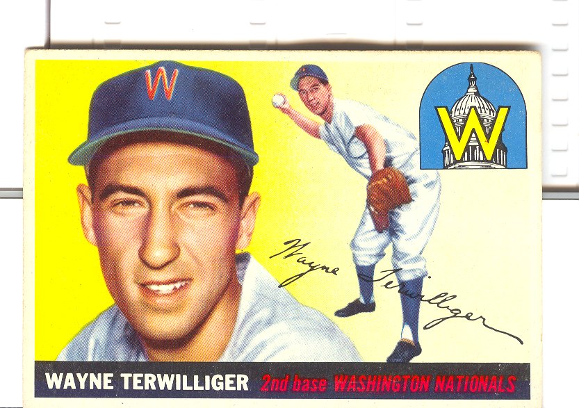 1955 Topps #34 Wayne Terwilliger