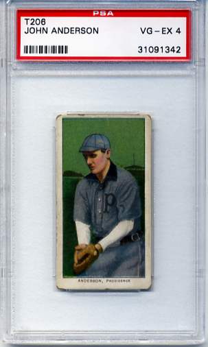 1909-11 T206 #10 John Anderson ML