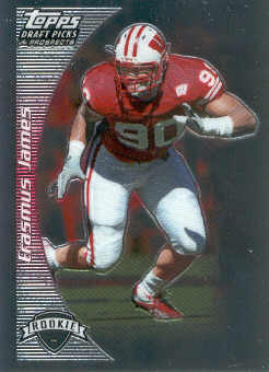 2005 Topps Draft Picks and Prospects Chrome #116 Erasmus James