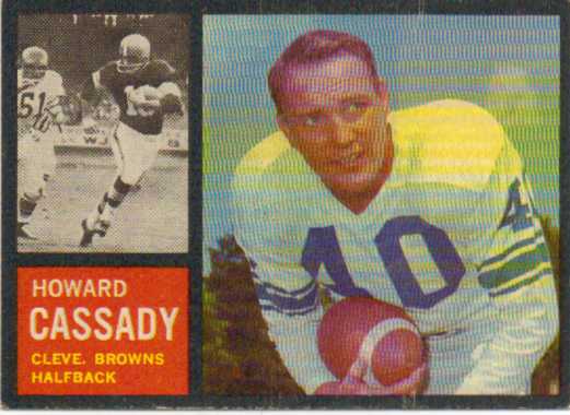 1962 Topps #26 Howard Cassady
