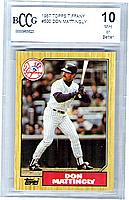 1987 Topps Tiffany #500 Don Mattingly