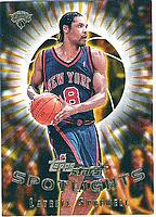 2000-01 Topps Stars #140 Latrell Sprewell SPOT