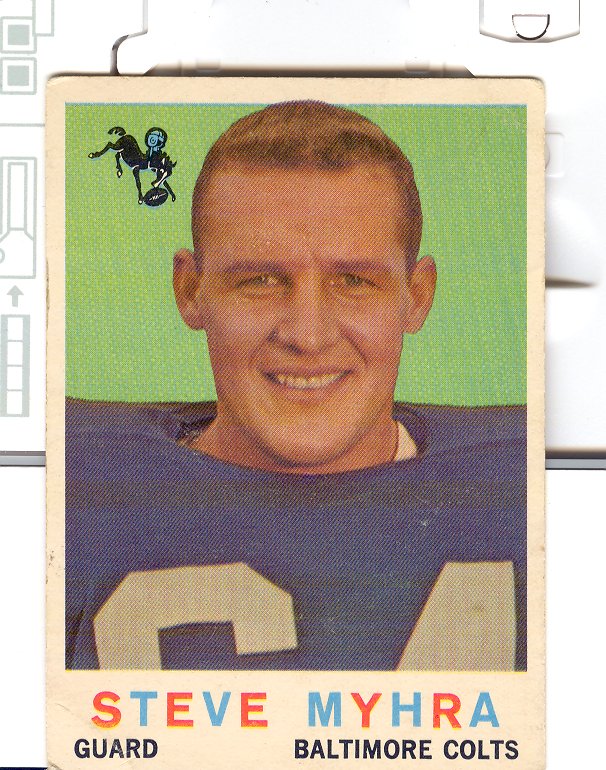 1959 Topps #43 Steve Myhra RC