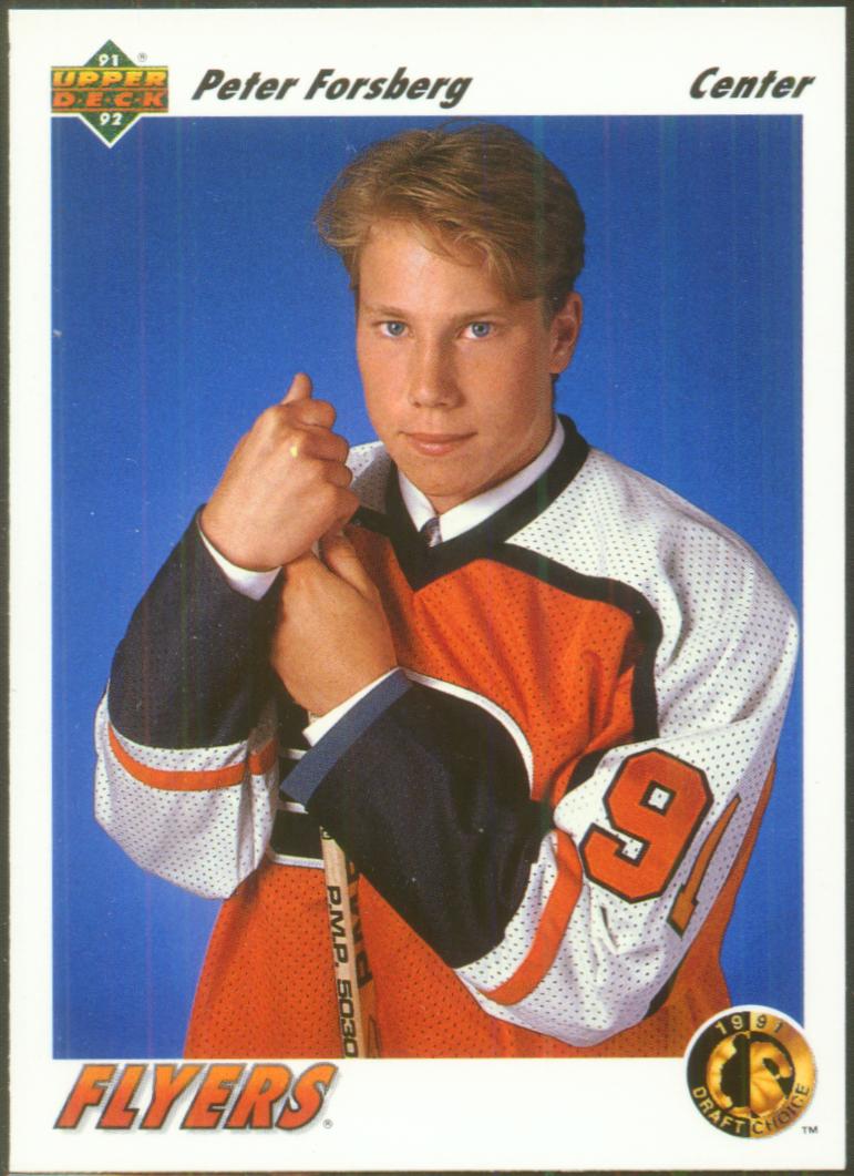 1991-92 Upper Deck #64 Peter Forsberg RC