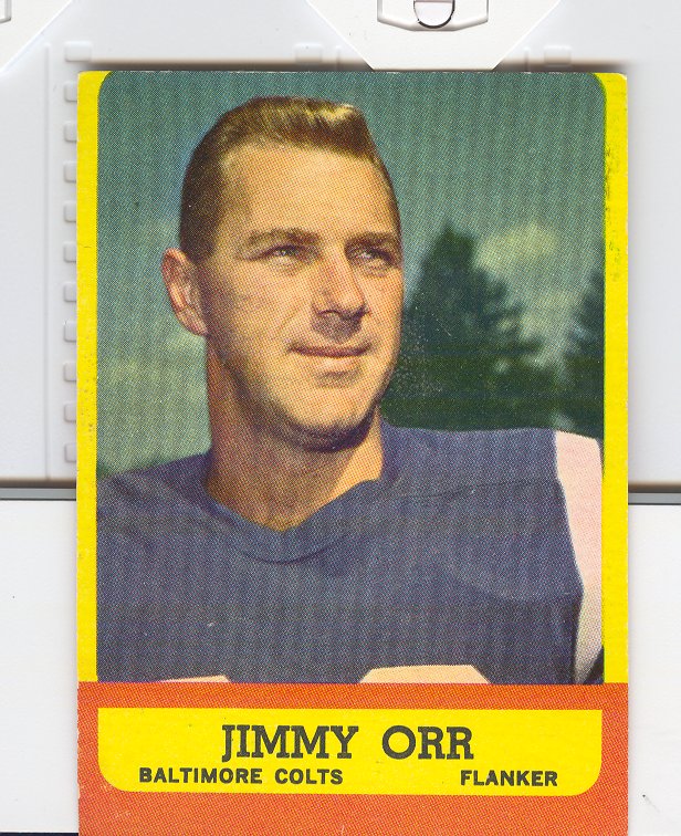 1963 Topps #3 Jimmy Orr