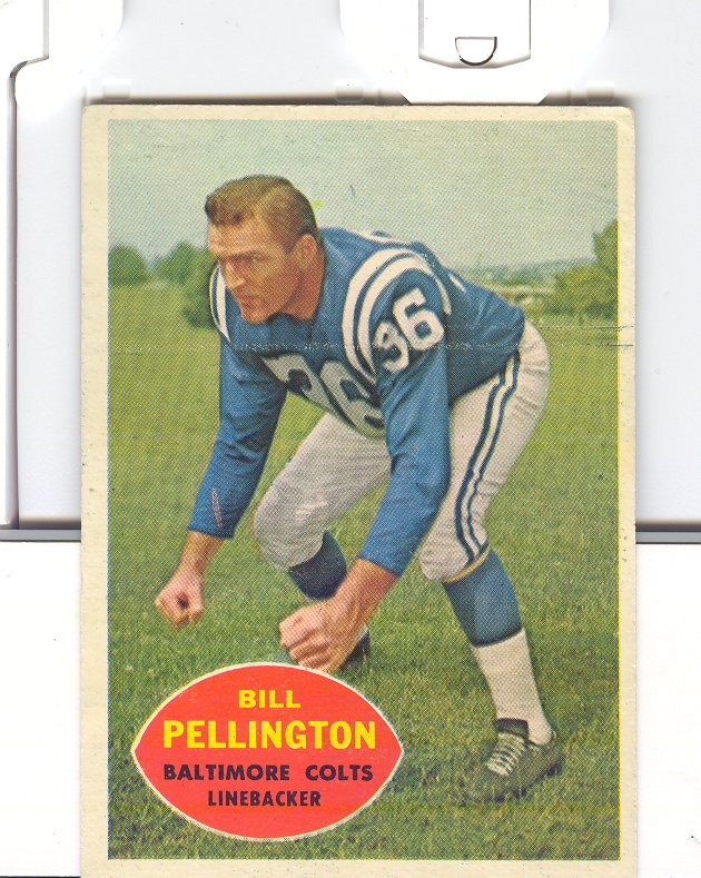 1960 Topps #8 Bill Pellington RC