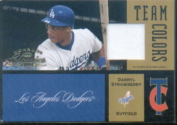 2004 Donruss Classics Team Colors Jersey #22 Darryl Strawberry Dgr/100