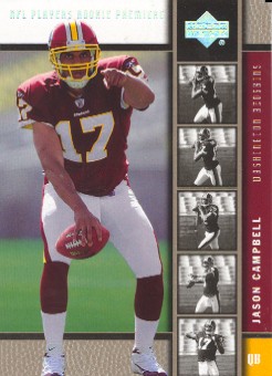 2005 Upper Deck Rookie Debut Gold Spectrum #187 Jason Campbell