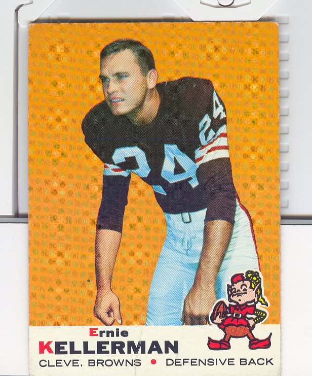1969 Topps #96 Ernie Kellerman RC