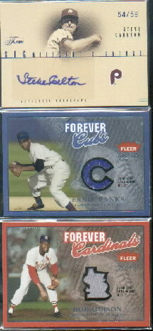 2004 Greats of the Game Forever Game Jersey Logo #BG Bob Gibson