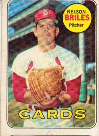 1969 Topps #60 Nelson Briles