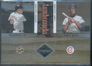 2004 Leaf Limited Lumberjacks #42 C.Ripken/E.Banks
