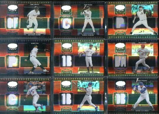 2004 Leaf Certified Cuts Marble Material Red Position #244 Tony Gwynn LGD Jsy/100