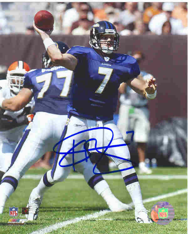 Kyle Boller Autographed 8x10 photo
