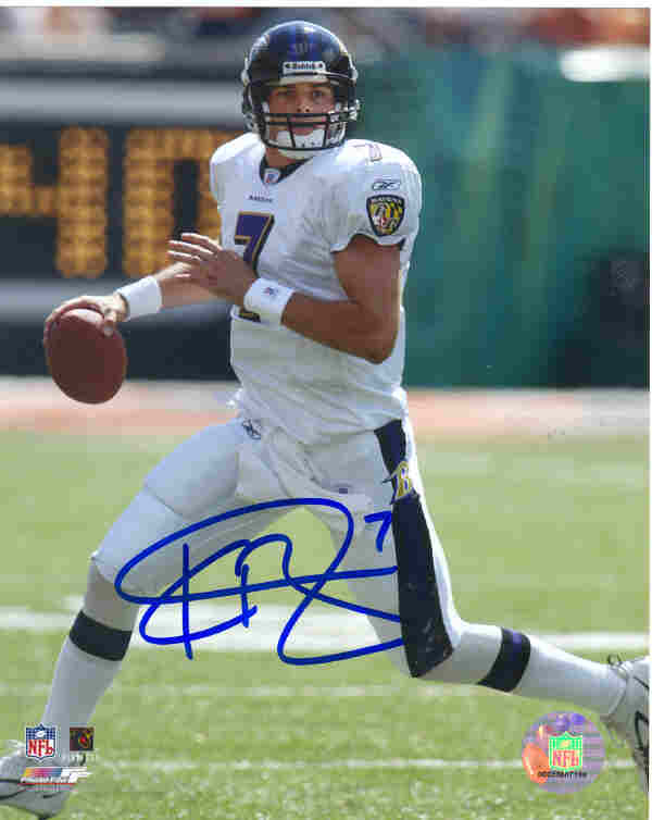 Kyle Boller Autographed 8x10 photo