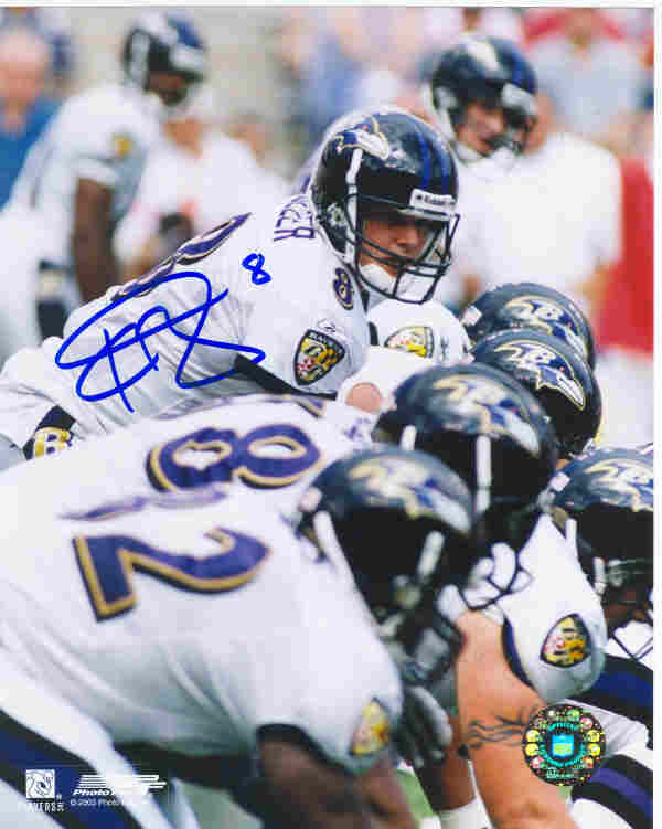 Kyle Boller Autographed 8x10 photo