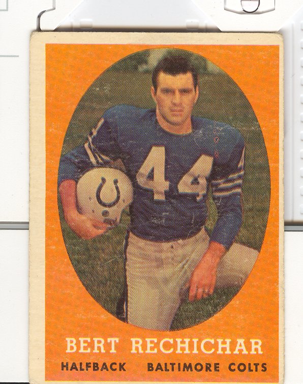 1958 Topps #74 Bert Rechichar