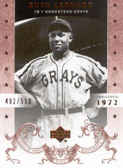 2005 Upper Deck Hall of Fame #10 Buck Leonard